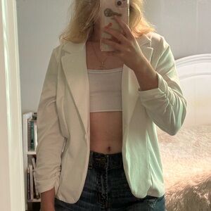 White blazer